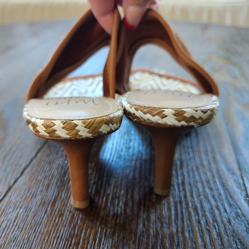 Impo Stretch Brown Sandal pumps Women's size 8.5us - Picture 3 of 6